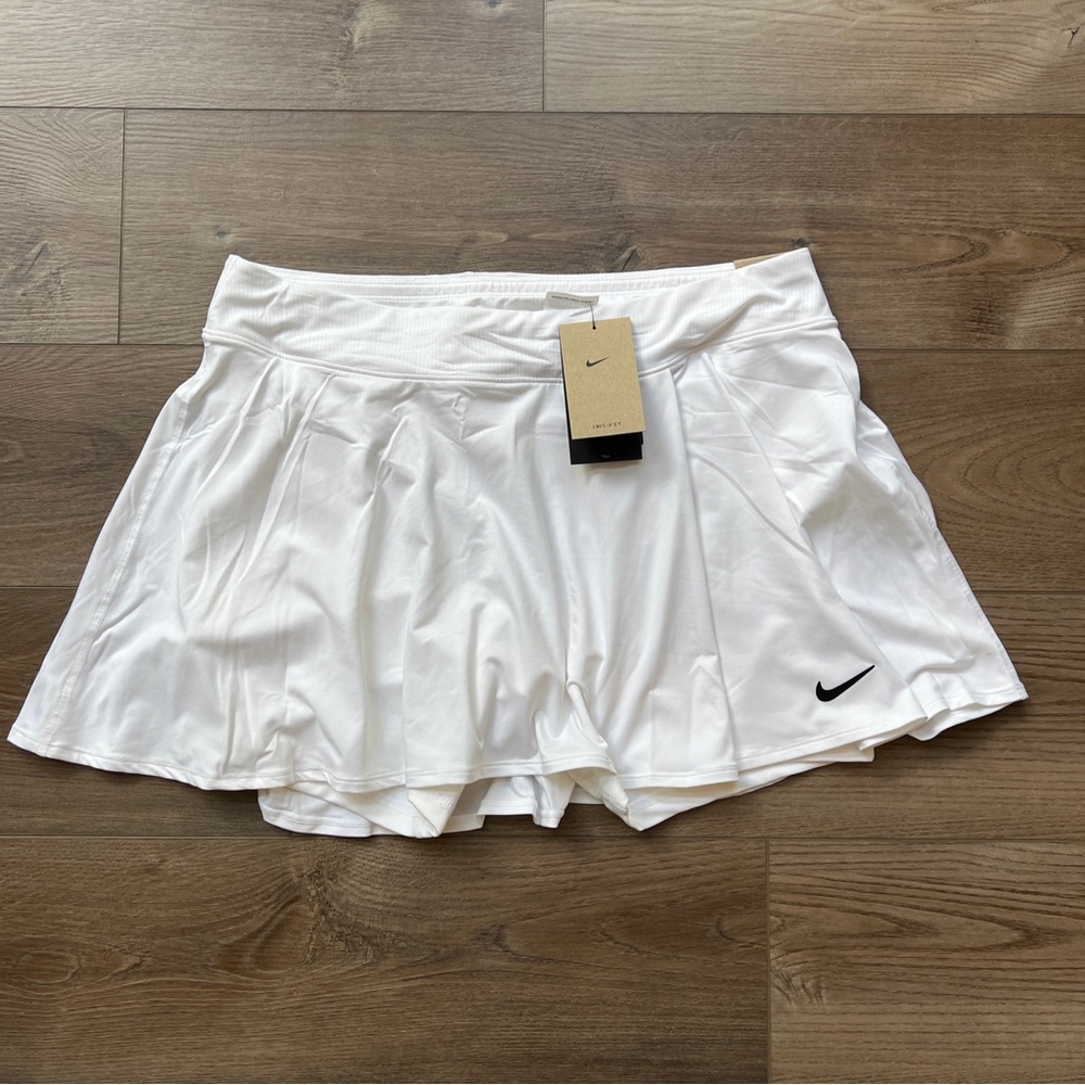 Womens Size 1X Nike Tennis Skort White DH9554-100